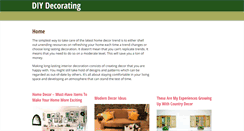 Desktop Screenshot of diydecorating.net